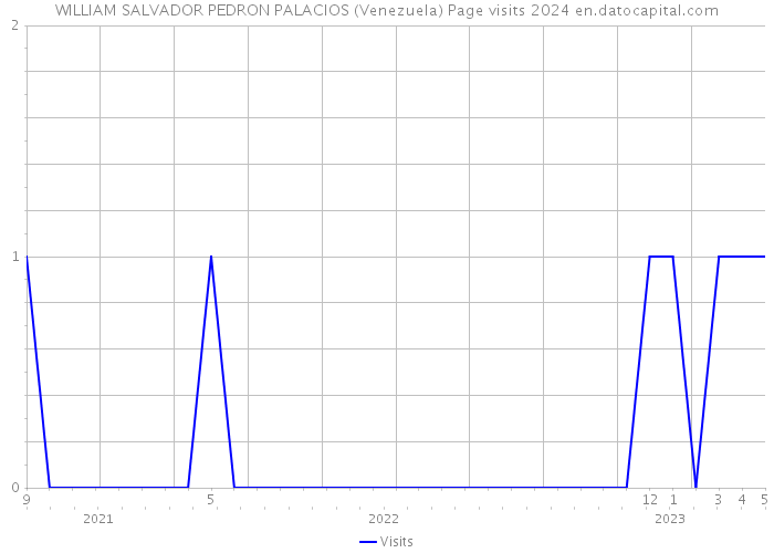 WILLIAM SALVADOR PEDRON PALACIOS (Venezuela) Page visits 2024 