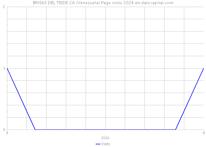 BRISAS DEL TEIDE CA (Venezuela) Page visits 2024 