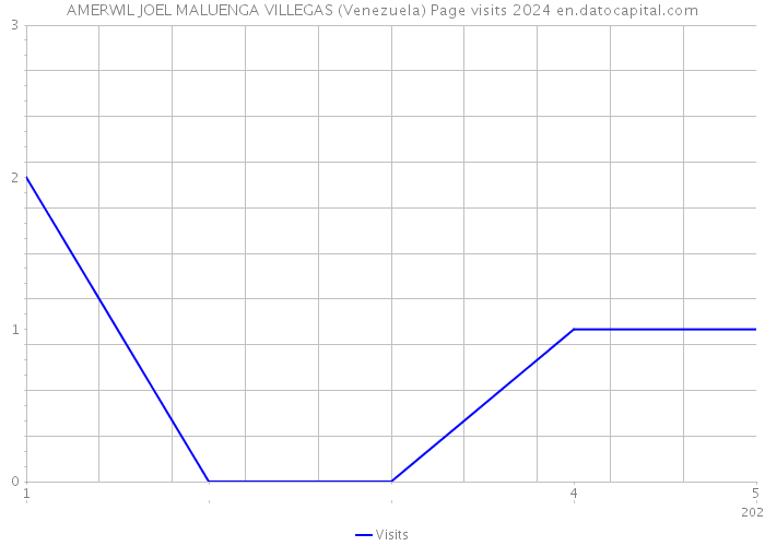 AMERWIL JOEL MALUENGA VILLEGAS (Venezuela) Page visits 2024 
