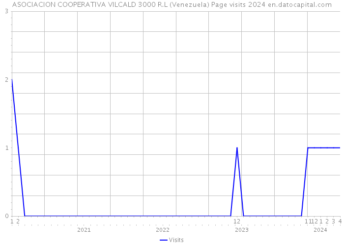 ASOCIACION COOPERATIVA VILCALD 3000 R.L (Venezuela) Page visits 2024 
