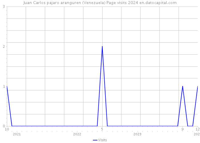 Juan Carlos pajaro aranguren (Venezuela) Page visits 2024 