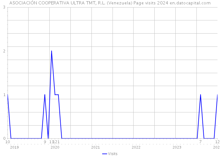 ASOCIACIÓN COOPERATIVA ULTRA TMT, R.L. (Venezuela) Page visits 2024 