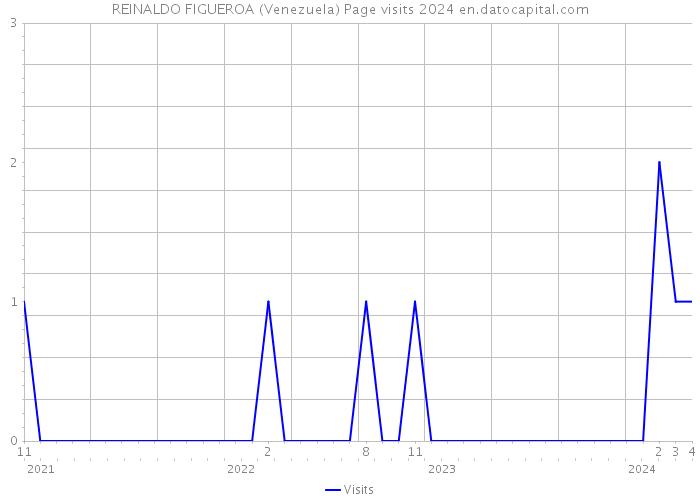REINALDO FIGUEROA (Venezuela) Page visits 2024 