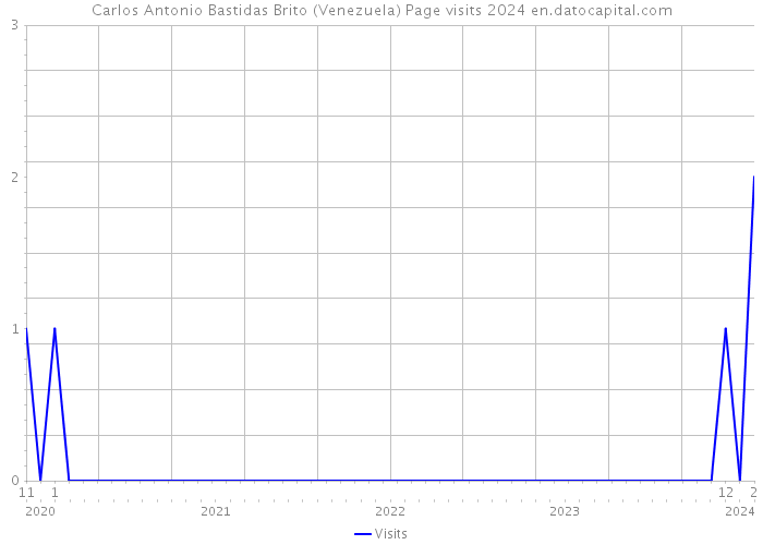 Carlos Antonio Bastidas Brito (Venezuela) Page visits 2024 