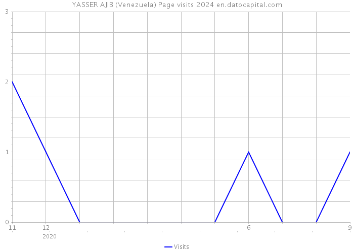 YASSER AJIB (Venezuela) Page visits 2024 