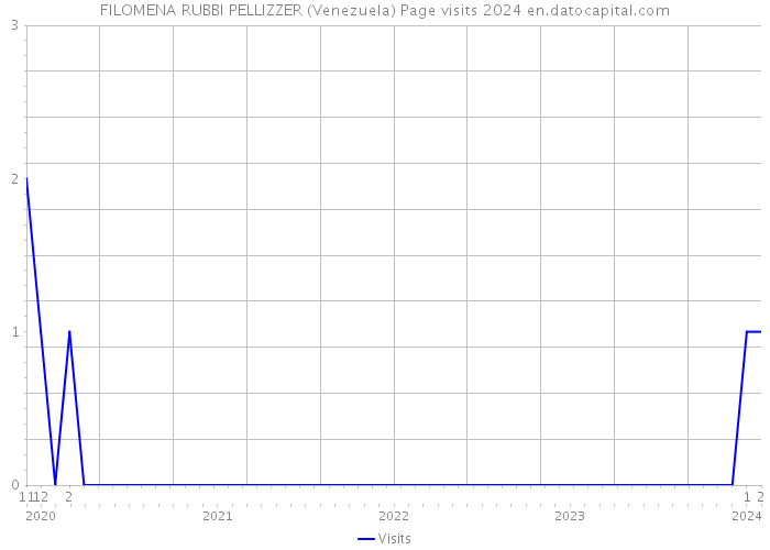 FILOMENA RUBBI PELLIZZER (Venezuela) Page visits 2024 