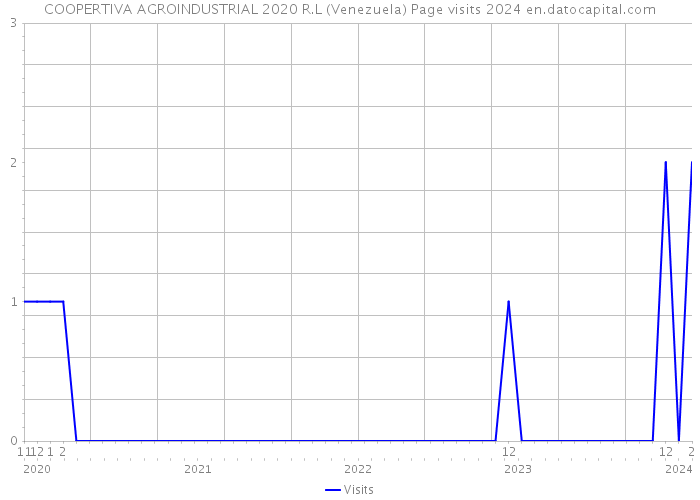 COOPERTIVA AGROINDUSTRIAL 2020 R.L (Venezuela) Page visits 2024 