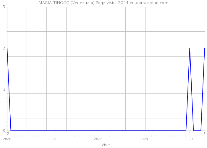 MARIA TINOCO (Venezuela) Page visits 2024 