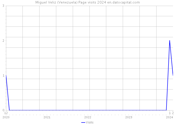 Miguel Veliz (Venezuela) Page visits 2024 