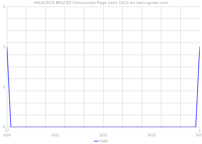 MILAGROS BRUCES (Venezuela) Page visits 2024 