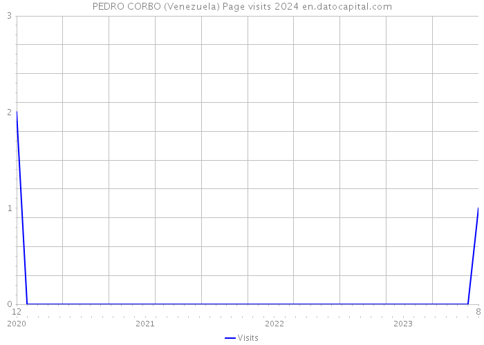 PEDRO CORBO (Venezuela) Page visits 2024 