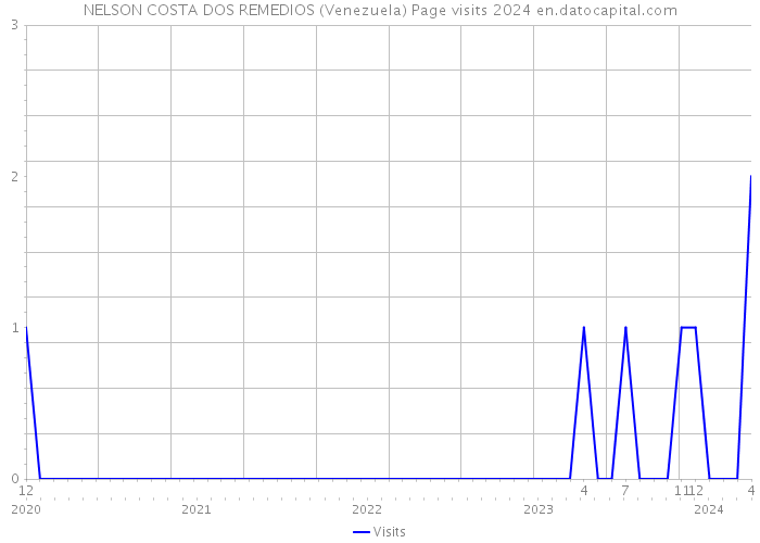 NELSON COSTA DOS REMEDIOS (Venezuela) Page visits 2024 