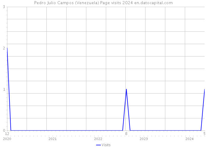 Pedro Julio Campos (Venezuela) Page visits 2024 