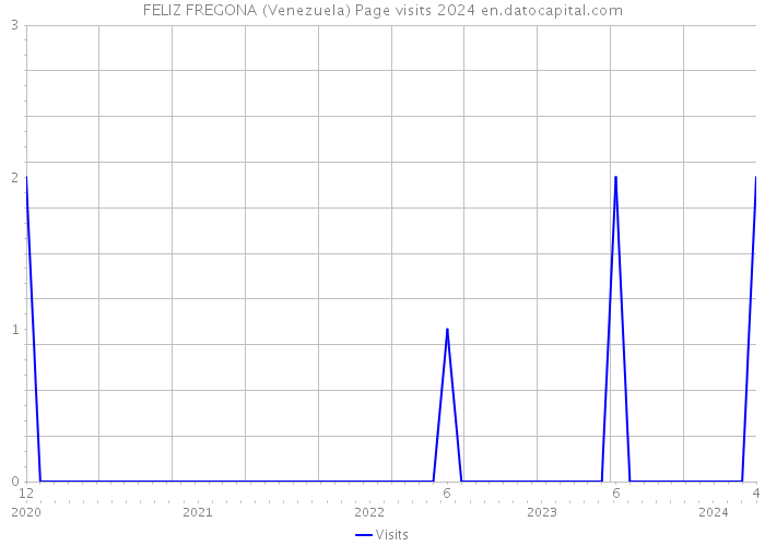 FELIZ FREGONA (Venezuela) Page visits 2024 
