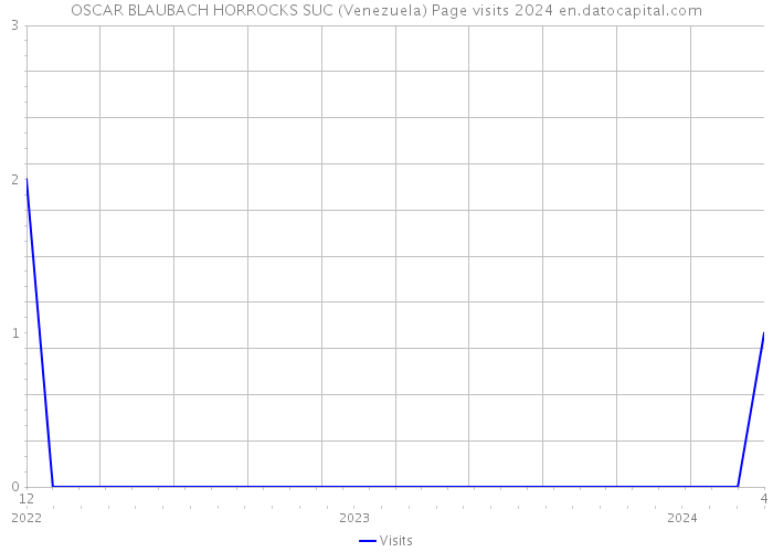 OSCAR BLAUBACH HORROCKS SUC (Venezuela) Page visits 2024 