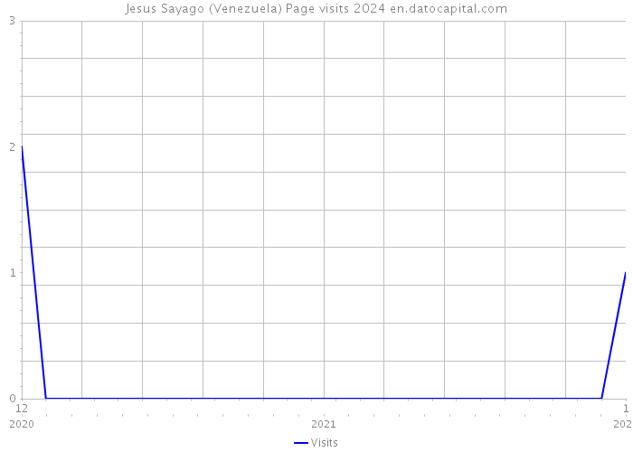 Jesus Sayago (Venezuela) Page visits 2024 