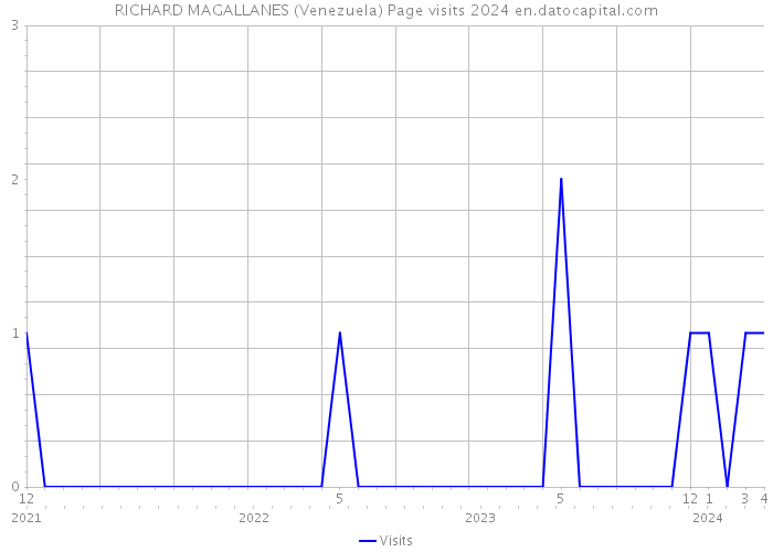 RICHARD MAGALLANES (Venezuela) Page visits 2024 