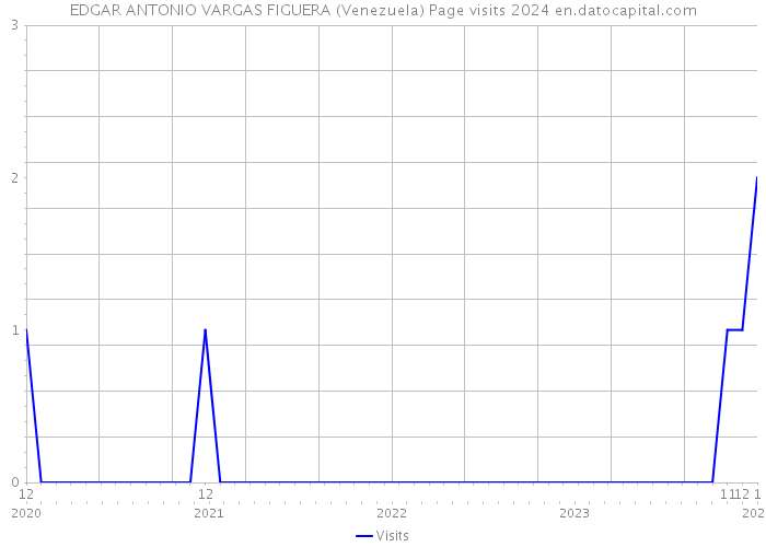 EDGAR ANTONIO VARGAS FIGUERA (Venezuela) Page visits 2024 
