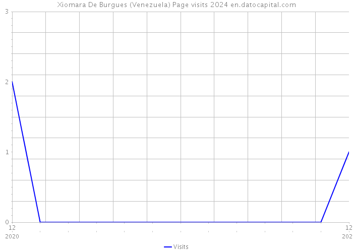 Xiomara De Burgues (Venezuela) Page visits 2024 