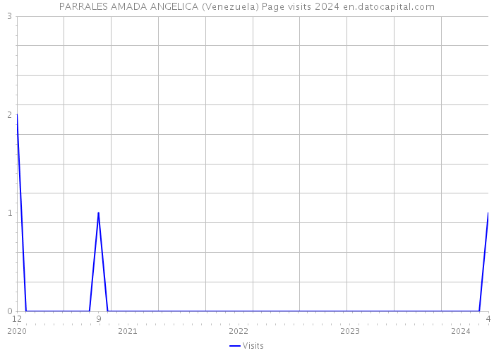PARRALES AMADA ANGELICA (Venezuela) Page visits 2024 