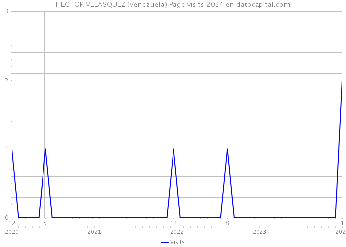 HECTOR VELASQUEZ (Venezuela) Page visits 2024 