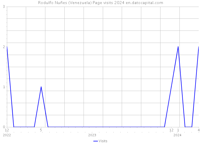 Rodulfo Nuñes (Venezuela) Page visits 2024 