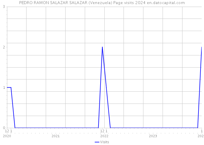 PEDRO RAMON SALAZAR SALAZAR (Venezuela) Page visits 2024 