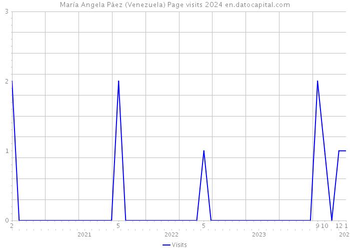 María Angela Páez (Venezuela) Page visits 2024 