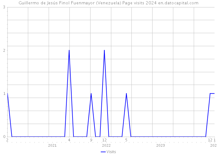Guillermo de Jesús Finol Fuenmayor (Venezuela) Page visits 2024 