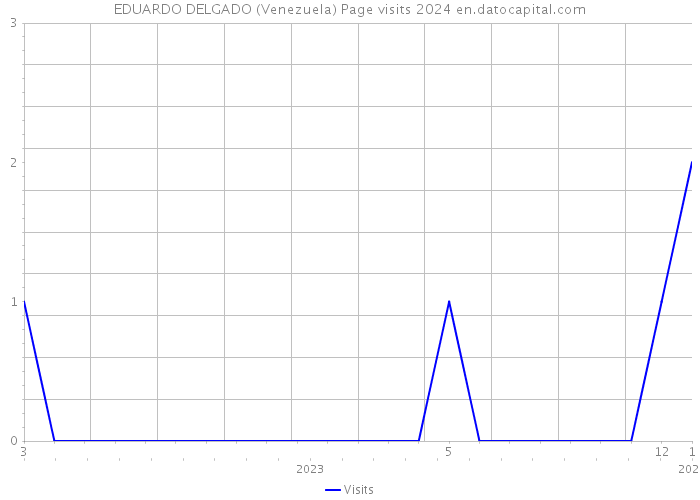 EDUARDO DELGADO (Venezuela) Page visits 2024 