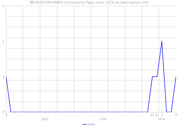 BEXAIDA MAURERA (Venezuela) Page visits 2024 