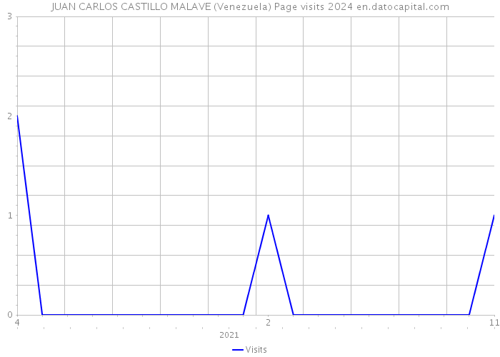 JUAN CARLOS CASTILLO MALAVE (Venezuela) Page visits 2024 