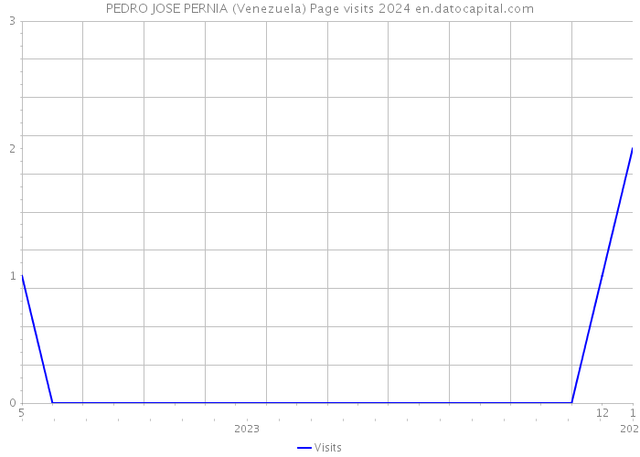 PEDRO JOSE PERNIA (Venezuela) Page visits 2024 