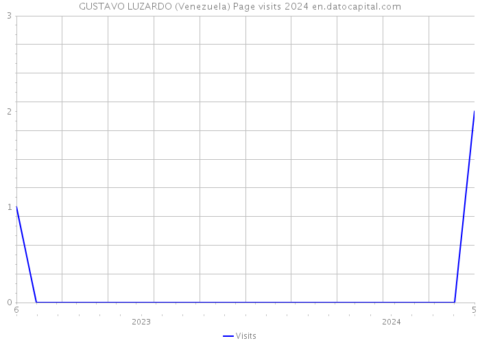 GUSTAVO LUZARDO (Venezuela) Page visits 2024 