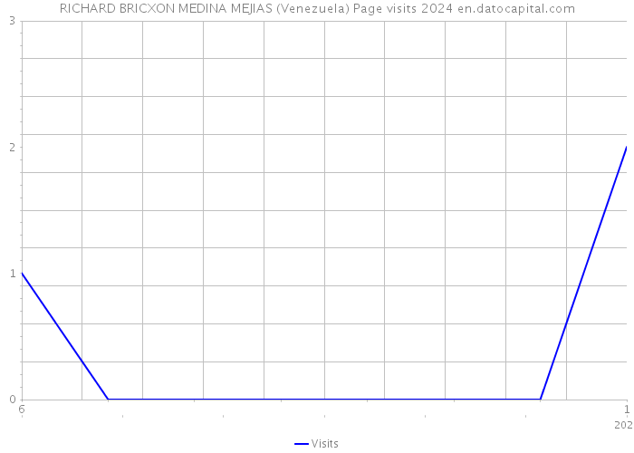 RICHARD BRICXON MEDINA MEJIAS (Venezuela) Page visits 2024 