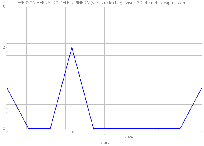 EBERSON HERNALDO DELFIN PINEDA (Venezuela) Page visits 2024 