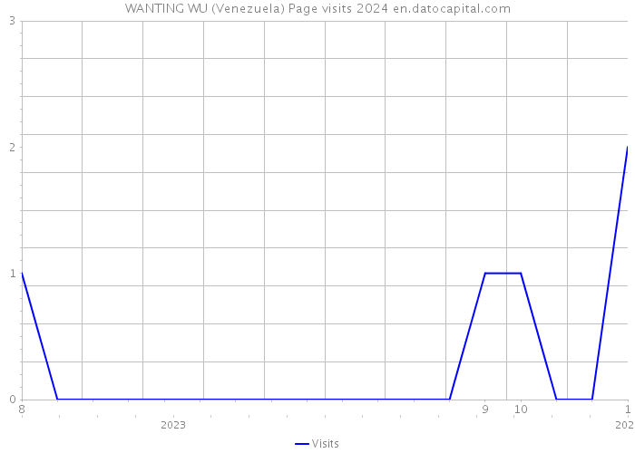 WANTING WU (Venezuela) Page visits 2024 
