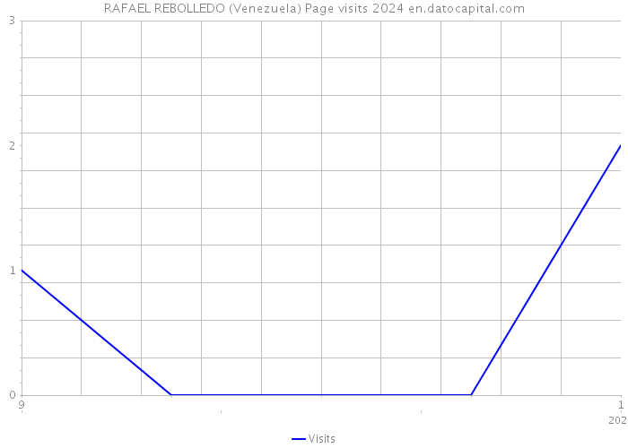 RAFAEL REBOLLEDO (Venezuela) Page visits 2024 