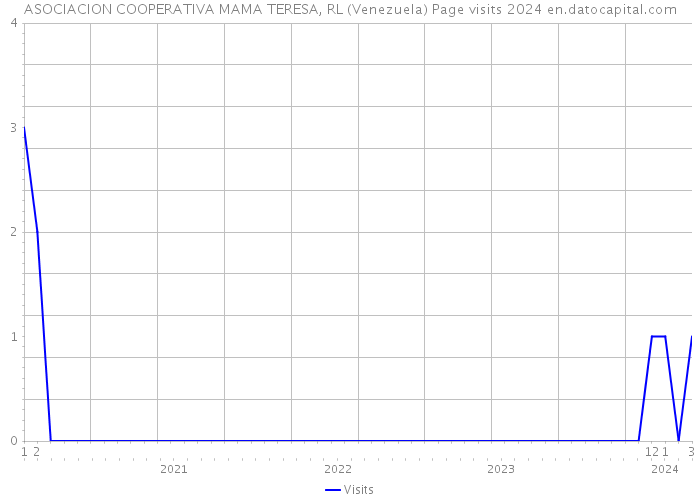 ASOCIACION COOPERATIVA MAMA TERESA, RL (Venezuela) Page visits 2024 