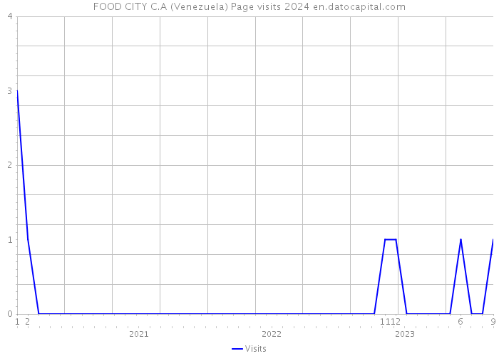 FOOD CITY C.A (Venezuela) Page visits 2024 