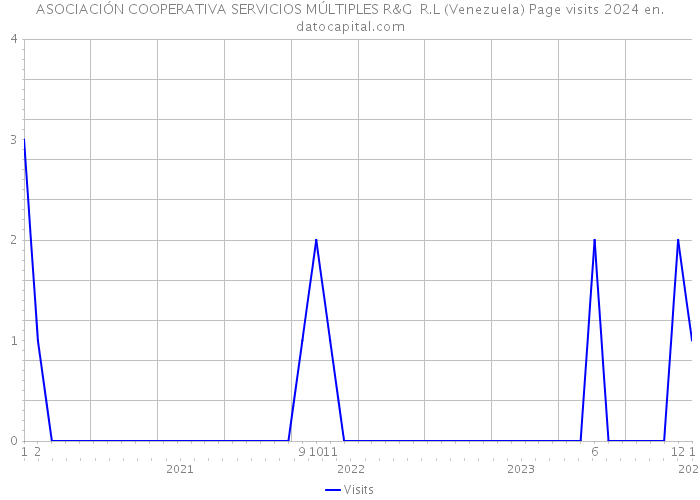 ASOCIACIÓN COOPERATIVA SERVICIOS MÚLTIPLES R&G R.L (Venezuela) Page visits 2024 