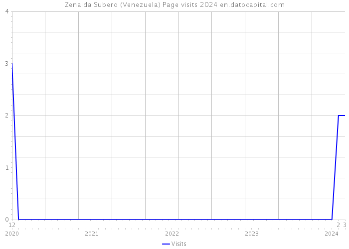 Zenaida Subero (Venezuela) Page visits 2024 