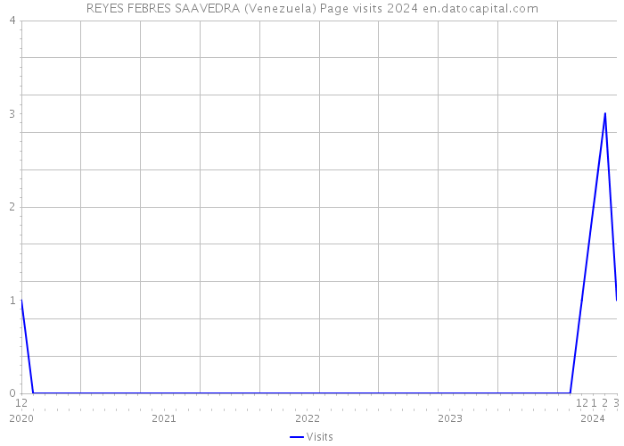 REYES FEBRES SAAVEDRA (Venezuela) Page visits 2024 