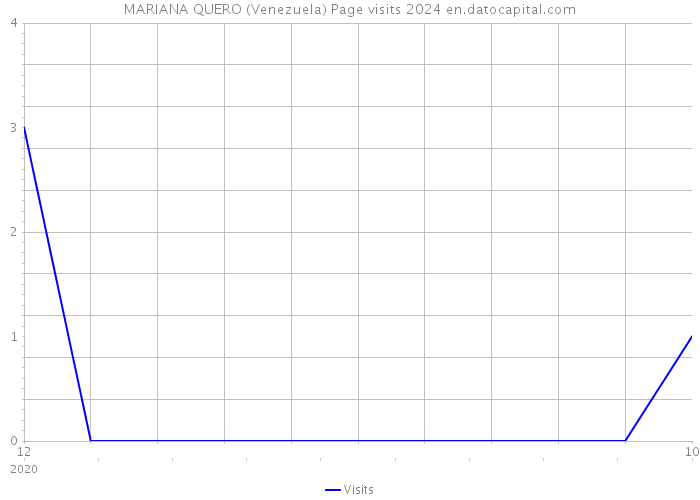 MARIANA QUERO (Venezuela) Page visits 2024 