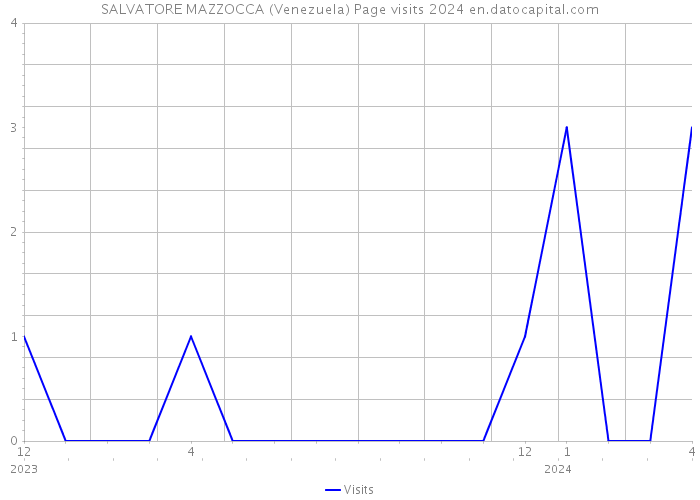 SALVATORE MAZZOCCA (Venezuela) Page visits 2024 