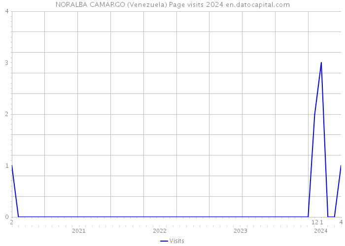 NORALBA CAMARGO (Venezuela) Page visits 2024 