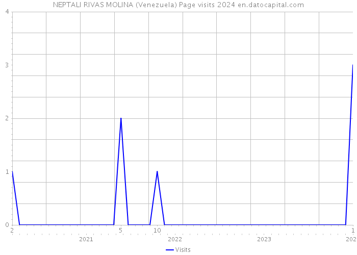 NEPTALI RIVAS MOLINA (Venezuela) Page visits 2024 