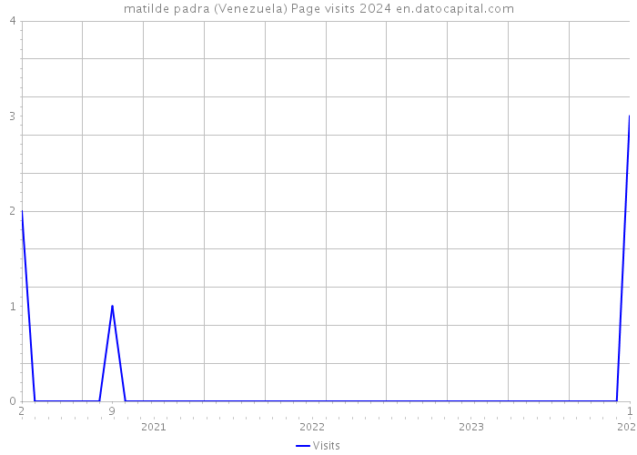 matilde padra (Venezuela) Page visits 2024 