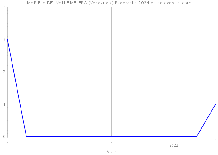 MARIELA DEL VALLE MELERO (Venezuela) Page visits 2024 