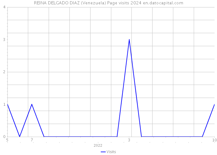 REINA DELGADO DIAZ (Venezuela) Page visits 2024 